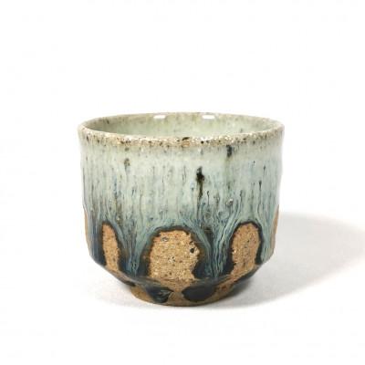 ふるさと納税 加東市 山田錦ぐい呑(わら灰釉×黒あめ釉)