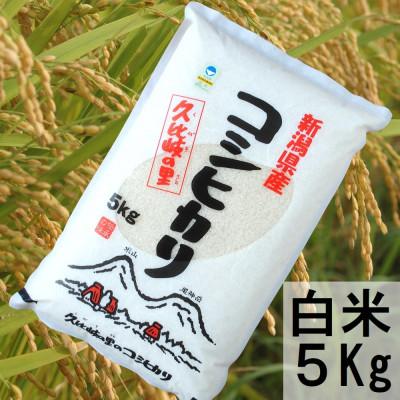 ふるさと納税 上越市 [令和5年産]新潟県上越産特別栽培米こしひかり5kg 精米