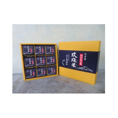 ふるさと納税 玖珠町 令和5年産玖珠米「ひとめぼれ」真空パック2合用×9個