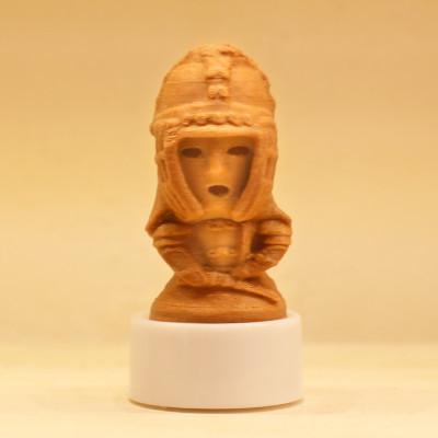 ふるさと納税 明日香村 埴輪ミニランプ「武人」