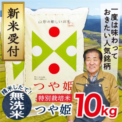 ふるさと納税 最上町 [令和8年産先行受付]山形県産特別栽培米つや姫10kg(無洗米)