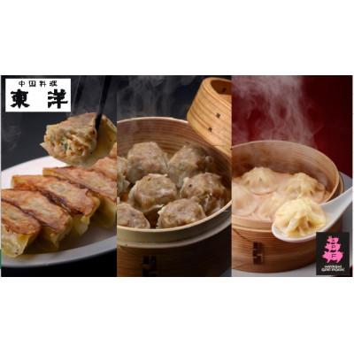 ふるさと納税 木更津市 冷凍点心3種セット([林SPF豚使用]絶品餃子・絶品シュウマイ・絶品小籠包)3種各2袋入り