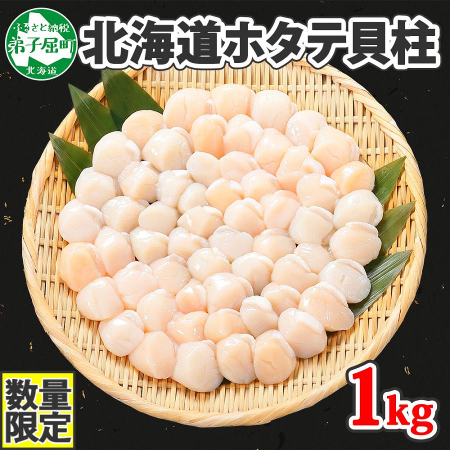 ふるさと納税 弟子屈町 【数量限定】ほたて貝柱 1kg×1個 北海道 弟子屈町 1549 | 