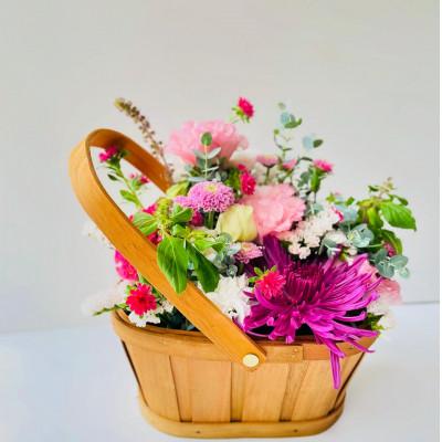 ふるさと納税 大刀洗町 季節の生花で彩るお供えアレンジメント〜想い〜_1