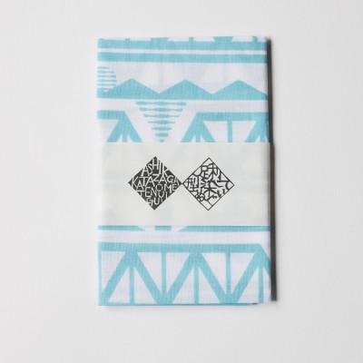 ふるさと納税 足利市 足利型染てぬぐい WATARASE 浅葱