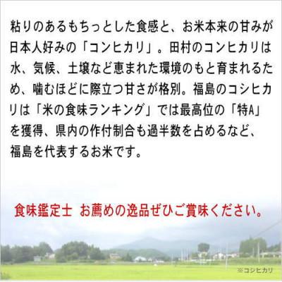 ふるさと納税 田村市 【令和5年産】田村産コシヒカリ10kg(5kg×2袋)｜y-sf｜03