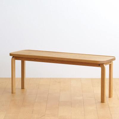 ふるさと納税 府中市 府中市の家具　コッコベンチ　オーク材/生地:ラムース(バーガンディー)(組み立て式)_1