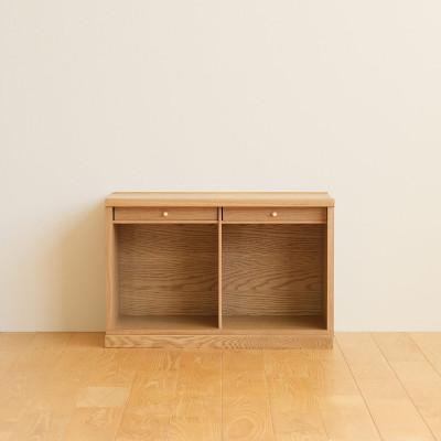 ふるさと納税 府中市 府中市の家具 COCCO Unit A(引き出し2杯+ベースセット) オーク材