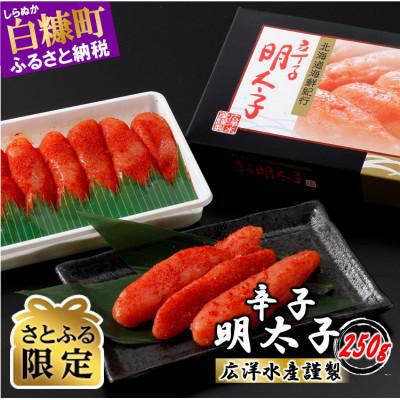 ふるさと納税 白糠町 [さとふる限定] 辛子明太子 (250g×1)