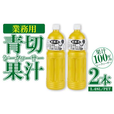 ふるさと納税 大宜味村 業務用 青切シークヮーサー果汁(1.48Lペットボトル×2本)KS1011