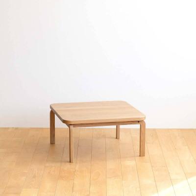 ふるさと納税 府中市 府中市の家具 COCCO Square Table 70 オーク材(組み立て式)