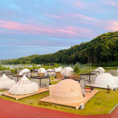ふるさと納税 島田市 Glamping&amp;Port結宿泊券