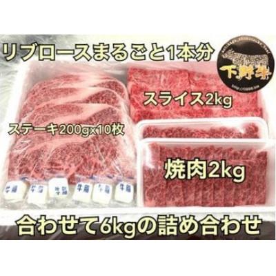 ふるさと納税 足利市 「下野牛」リブロースまるごと1本