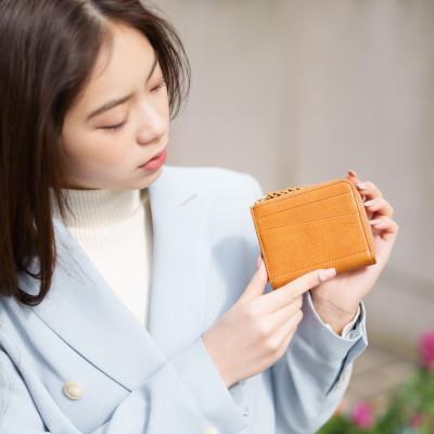 ふるさと納税 豊岡市 anti-mode style OLIVE Compact Wallet(AW700)タン