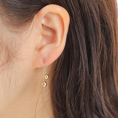 超特価SALE開催 さとふるふるさと納税 笛吹市 K18ミラーボールピアス