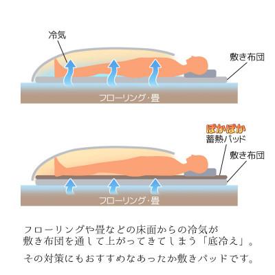 ふるさと納税 蒲郡市 ソーラーギア フォームエース サーモ ぽかぽか蓄熱敷きパッド_ブラウン【G0414】｜y-sf｜02