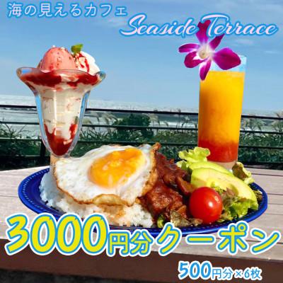 ふるさと納税 銚子市 Seaside Terraceの食事券3,000円分(500円券6枚綴り)