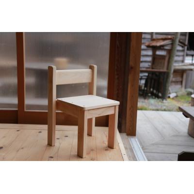 ふるさと納税 丹波篠山市 兵庫県丹波篠山市産ヒノキのこども椅子
