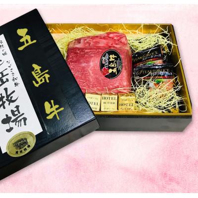 ふるさと納税 五島市 五島牛シャトーブリアンブロック約800g