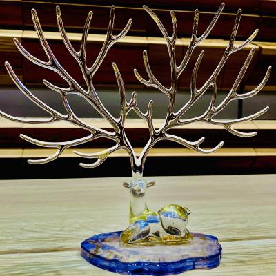 ふるさと納税 田原本町 deer figurine(鹿の置物)