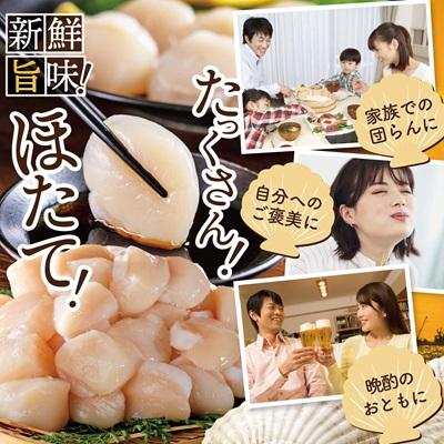 ふるさと納税 別海町 訳あり ほたて貝柱 500g 北海道産 刺身用 粒沢山 小玉 不揃い ほたて刺身用 冷凍帆立貝柱 |  | 03