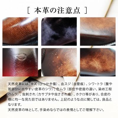 ふるさと納税 大和郡山市 ホールカット革靴 紐タイプ 6cmUPシークレットシューズ No.1380 モノクロ 23.5cmの画像