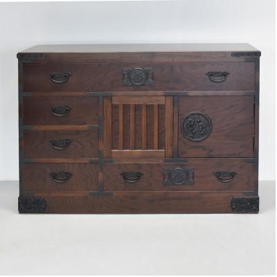 ふるさと納税 大川市 民芸115からくり箪笥 和み 大川家具