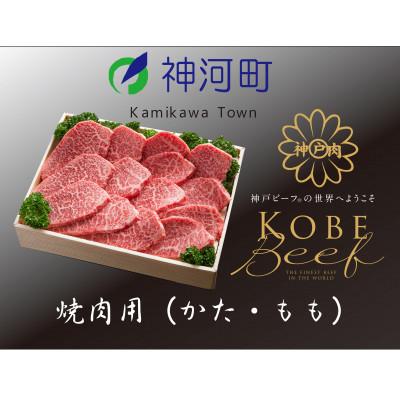 ふるさと納税 神河町 神戸ビーフ 焼肉用(かた・もも)500g
