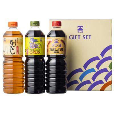 ふるさと納税 中央市 ご当地自慢の『テンヨ調味料セット』 TS-20 00180212