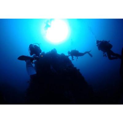 ふるさと納税 西伊豆町 西伊豆堂ヶ島の海でライセンス取得(2日間)追加費用なし