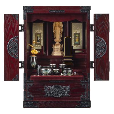 ふるさと納税 利府町 仙台箪笥 仙台仏壇23号 中2段 拭き漆調ウレタン仕上げ(お申込書返送後1ヵ月〜6ヵ月程度でお届け)