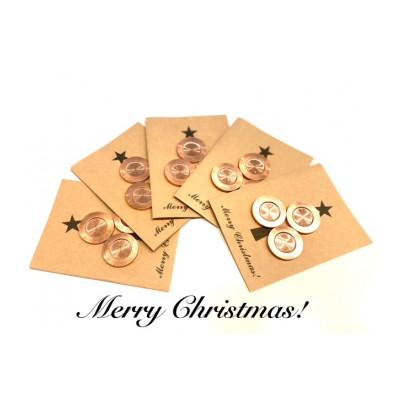 ふるさと納税 伊勢崎市 クリスマス純銅抗菌チップ 3個入り × 5袋