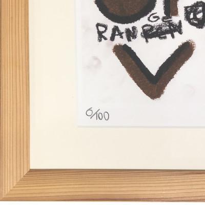 【値下げ・名盤】 ふるさと納税 上越市 版画　あるふぁべっと　馬場悠斗 【LWH6639791216】(24200円)