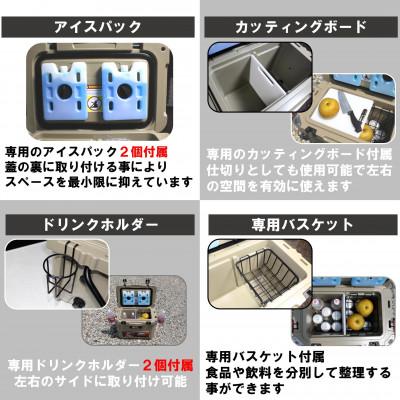 ふるさと納税 恵那市 「ピンク」ROS FIELD クーラーボックス ハード 18.9L キャンプや災害時に_3