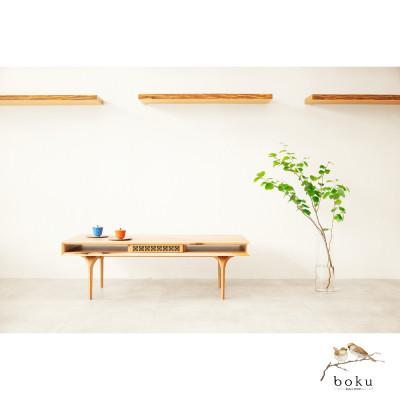 ふるさと納税 大川市 bokuリビングテーブル120[大川家具]