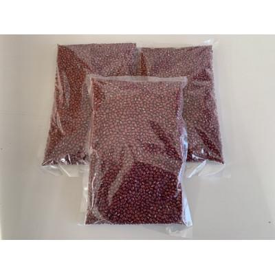 ふるさと納税 訓子府町 佐藤農場の小豆3kg(1kg&times;3)