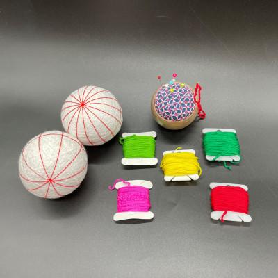 ふるさと納税 那珂川市 「柳川伝承まり」製作体験教室(90分)※材料込み