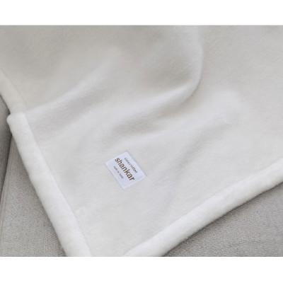 ふるさと納税 岸和田市 【ハーフサイズ】shankar 手摘み COTTONのやわらか綿毛布　SHAN-R_2