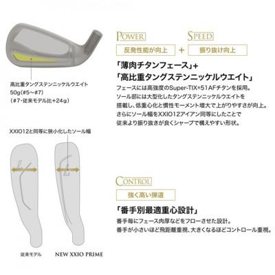 ★動作確認済み ふるさと納税 都城市 ゼクシオプライム アイアン【SR/SW】≪2023年モデル≫_MC-C703-SR_sw 【WSO1380355774】(50310円)