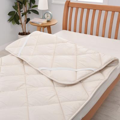 ふるさと納税 宇都宮市 西川のウォッシャブルウールベッドパッド(ダブル) AM23230002/720_1