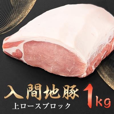 ふるさと納税 入間市 入間地豚 上ロースブロック 1kg