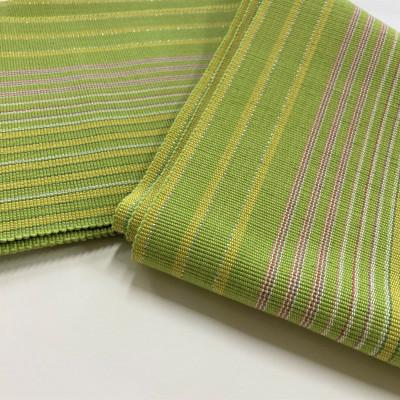 【正規品】 ふるさと納税 豊見城市 《ウージ染め》手織り半幅帯　織工房イトノオト 【1388311296】(50600円)