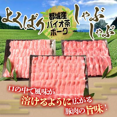 ふるさと納税 都城市 都城産バイオ茶ポークよくばりしゃぶしゃぶ3.2kgセット｜y-sf｜02