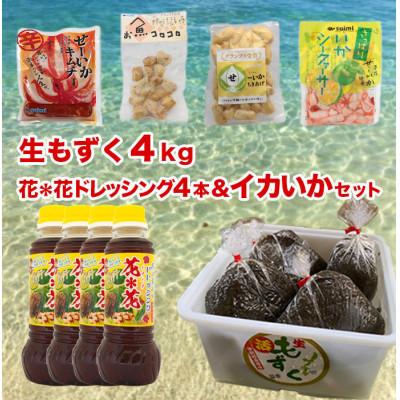 ふるさと納税 南城市 生もずく&amp;イカいかセット