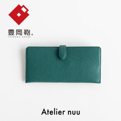 ふるさと納税 豊岡市 豊岡鞄limスマートロングウォレット NU64-101-35グリーン