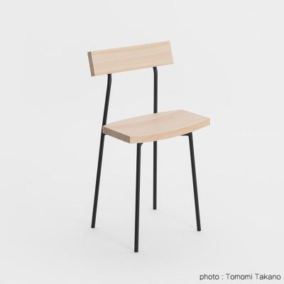 ふるさと納税 津山市 横につながるダイニングチェア(ウレタン塗装) TSUYAMA FURNITURE
