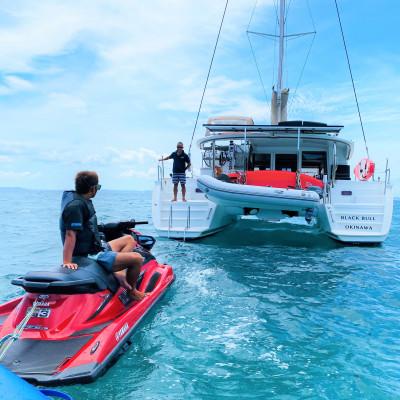 ⭐️完成品⭐️ ふるさと納税 与那原町 【与那原マリーナ発・6名様】沖縄ラグーンヨットチャーターの3時間プラン 【GMS4527078321】(165000円)