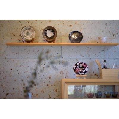 ふるさと納税 牛久市 ファブリックリースモノトーン系 直径約25cm×2個の画像