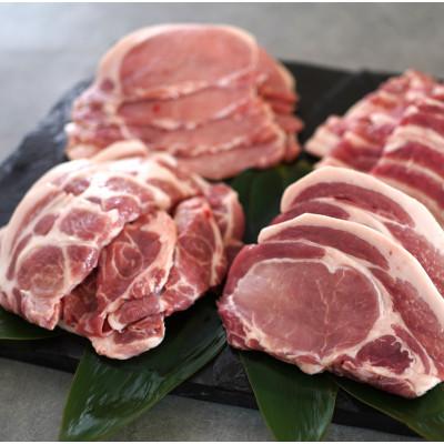 ふるさと納税 せたな町 北海道産ブランドSPF豚「若松ポークマン」の至福の焼肉・ステーキセット