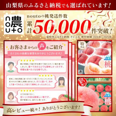 ふるさと納税 笛吹市 先行受付2026年 山梨県産 訳あり 桃(もも) 2kg